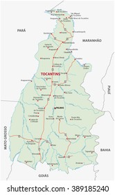 tocantins road map