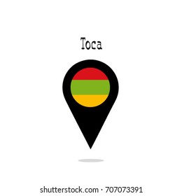 Toca-point-vector