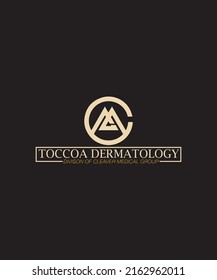 
Toccoa-Logo und Markenlogo