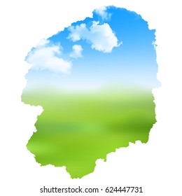 Tochigi Map landscape icon