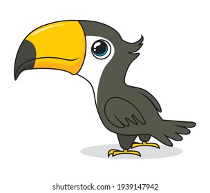 Toco Toucan Bird Cartoon Cute