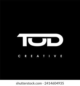 TOD Letter Initial Logo Design Template Vector Illustration