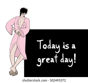 Today is a great day message