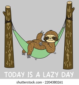 TODAY IS A LAZY DAY