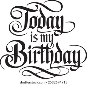 Today is my birth day 