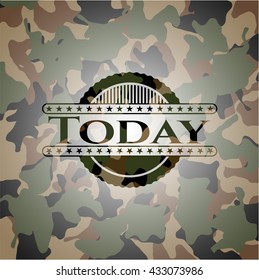 Hoy en la textura de camo