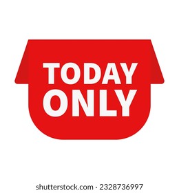 Today Only In Red Color Unique Shape For Business Sale
