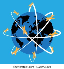 Today, world trade links around the world are comfortable with aircraft carrier to make delivery possible distance. in a short period of time