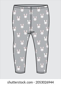 TODDLER AND INFANT GIRL PRINTED LEGGINGS
