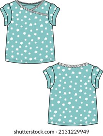 TODDLER AND NEW BORN GIRL WEAR TOPS AND DRESS