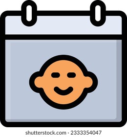 toddler Vector illustration on a transparent background. Premium quality symbols. Stroke vector icon for concept and graphic design.