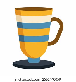 toddy cup vector icon on white background