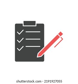 Todo, checklist tasks  icons  symbol vector elements for infographic web