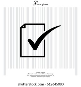 To-Do Icon. vector illustration