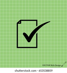 To-Do Icon. vector illustration