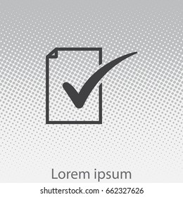 To-Do Icon. vector illustration