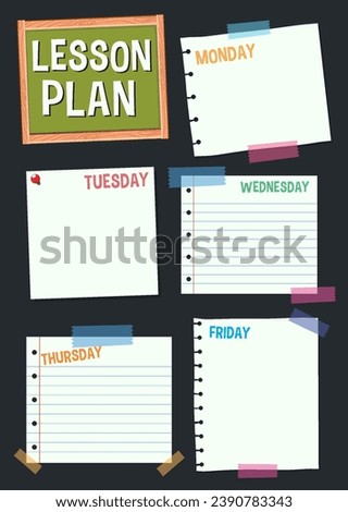 A to-do list design template for lesson plans