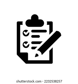 Todo list icon (vector illustration)