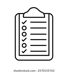 Todo list icon Vector logo set flat