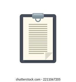 To-do list important icon. Flat illustration of To-do list important vector icon isolated on white background