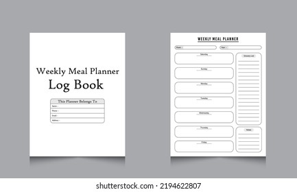 To-do List Log Book Planner KDP Interior
Journal tracker Log Book. Task planner notebook. KDP