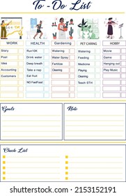 To-do list ready to print  - Planner