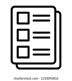 A todo list for tasks 