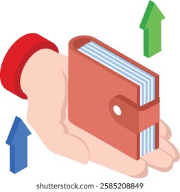 to-do list with timeline isometric Concept, Project Summary Reports with Key Note vector color icon design, business corporation symbol, Joint partnerships Sign Sales Marketing management illustration