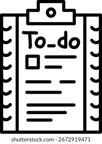 Lista de tarefas pendentes para tarefas de rastreamento