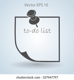 to-do list vector icon