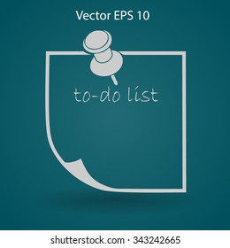 to-do list vector icon