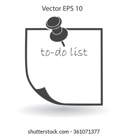 to-do list vector icon