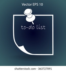 to-do list vector icon