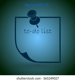 to-do list vector icon