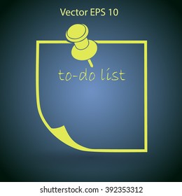 to-do list vector icon
