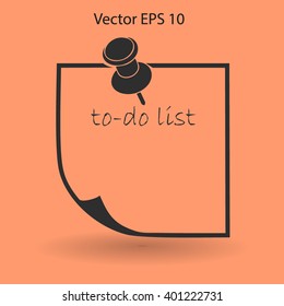 to-do list vector icon