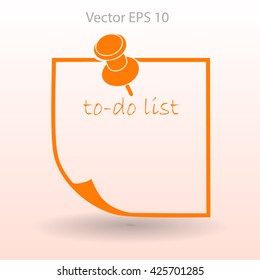 to-do list vector icon