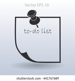 to-do list vector icon