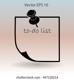 to-do list vector icon