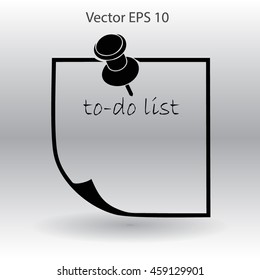 to-do list vector icon
