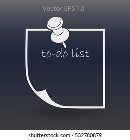 to-do list vector icon