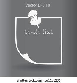 to-do list vector icon