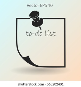 to-do list vector icon