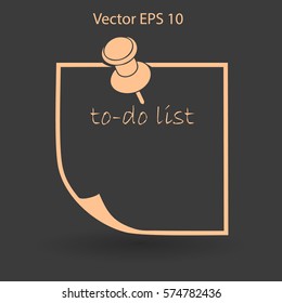 to-do list vector icon