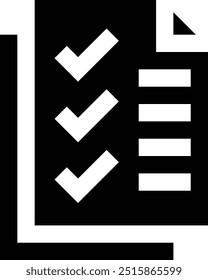 Todo List Vector Icon Design Illustration