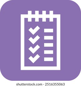 Todo List Vector Icon Design Illustration