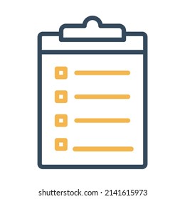 todo list Vector icon which is suitable for commercial work and easily modify or edit it

