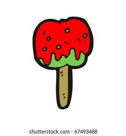 toffee apple cartoon