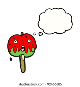 toffee apple cartoon character