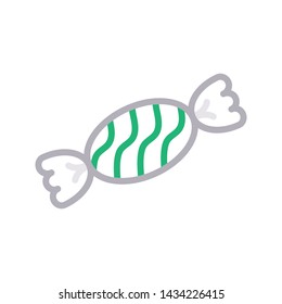 toffee color line vector icon
